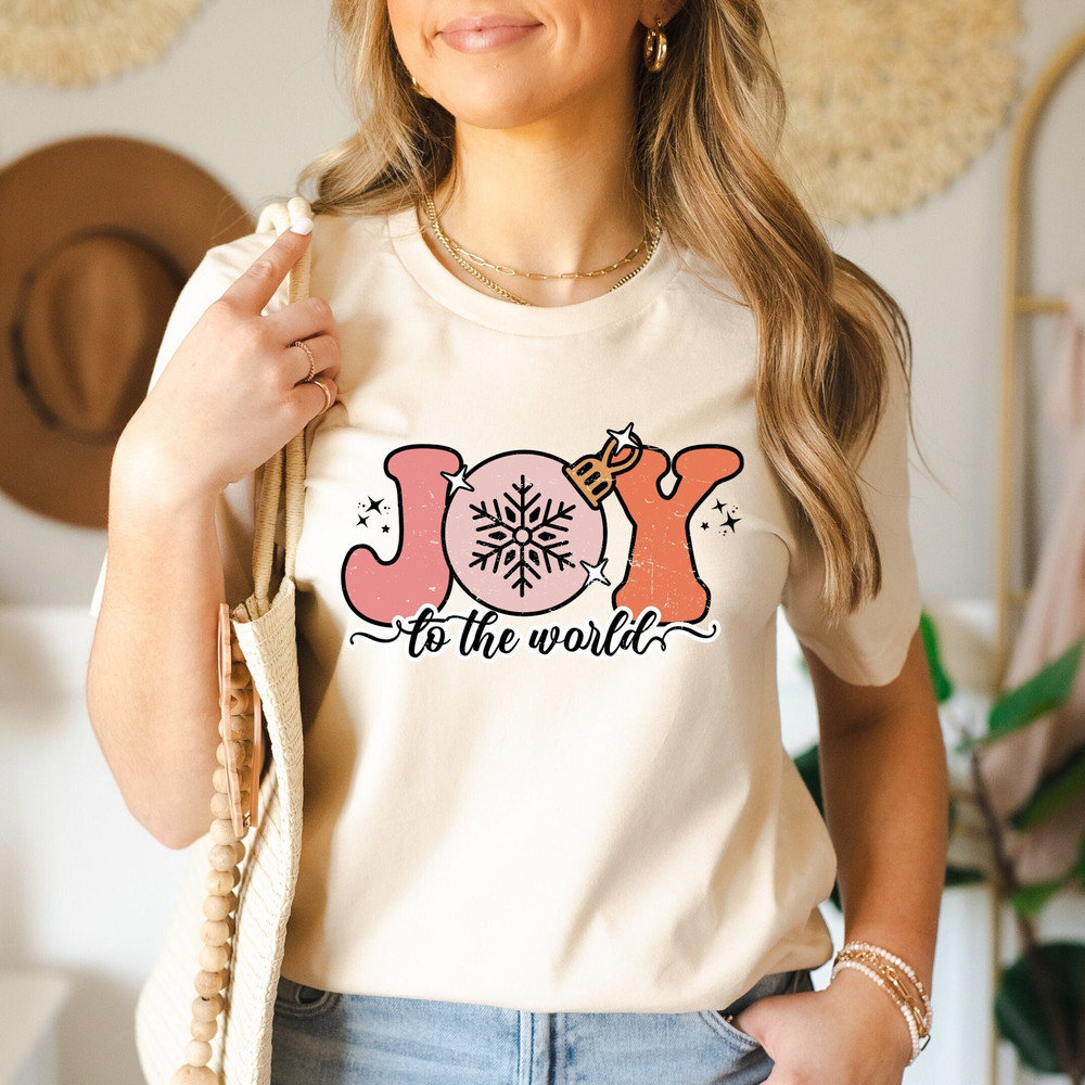 Joy To The World Christmas Shirt, Retro Gift For Christmas, Christmas Peace Shirt, Santa Joy Shirt, Christmas Decor, Christmas Joy Shirt,.jpg
