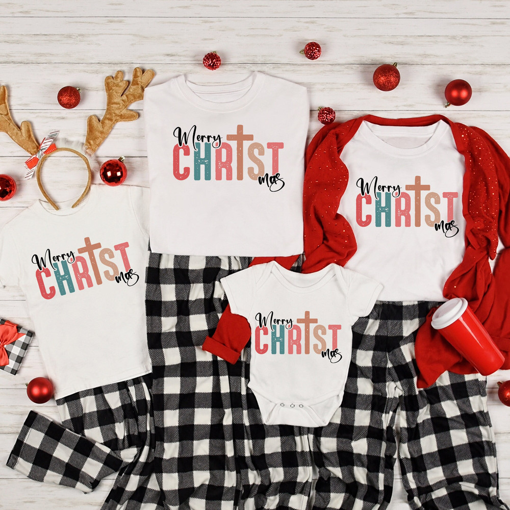 Merry Christmas Shirt, Retro Christmas Shirt, Holiday Christmas, Religious Christmas, Christ, Christmas Clipart, Christmas Farmhouse Sign,.jpg