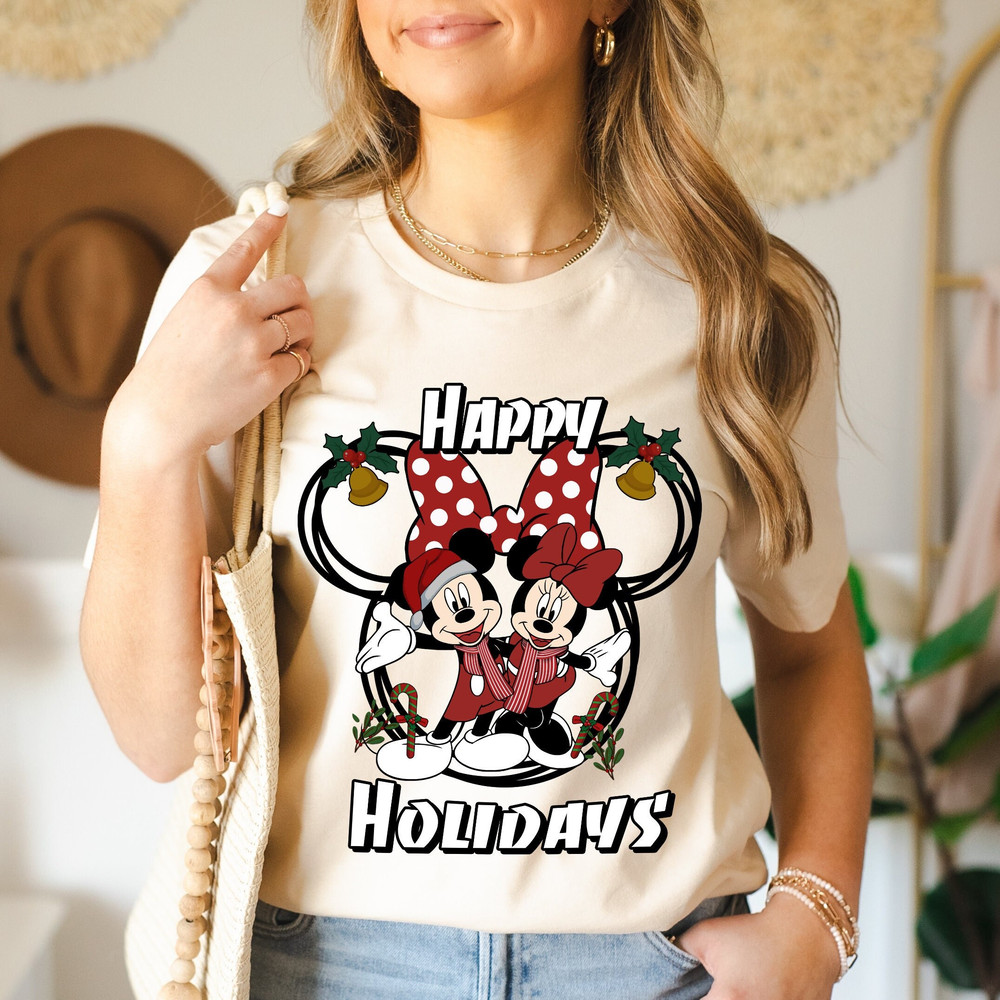 Minnie and Mickey Shirt, Christmas Shirts, Disney Family Christmas Party, Christmas Disney Vacation, Christmas Gift, Christmas mickey minnie 1.jpg