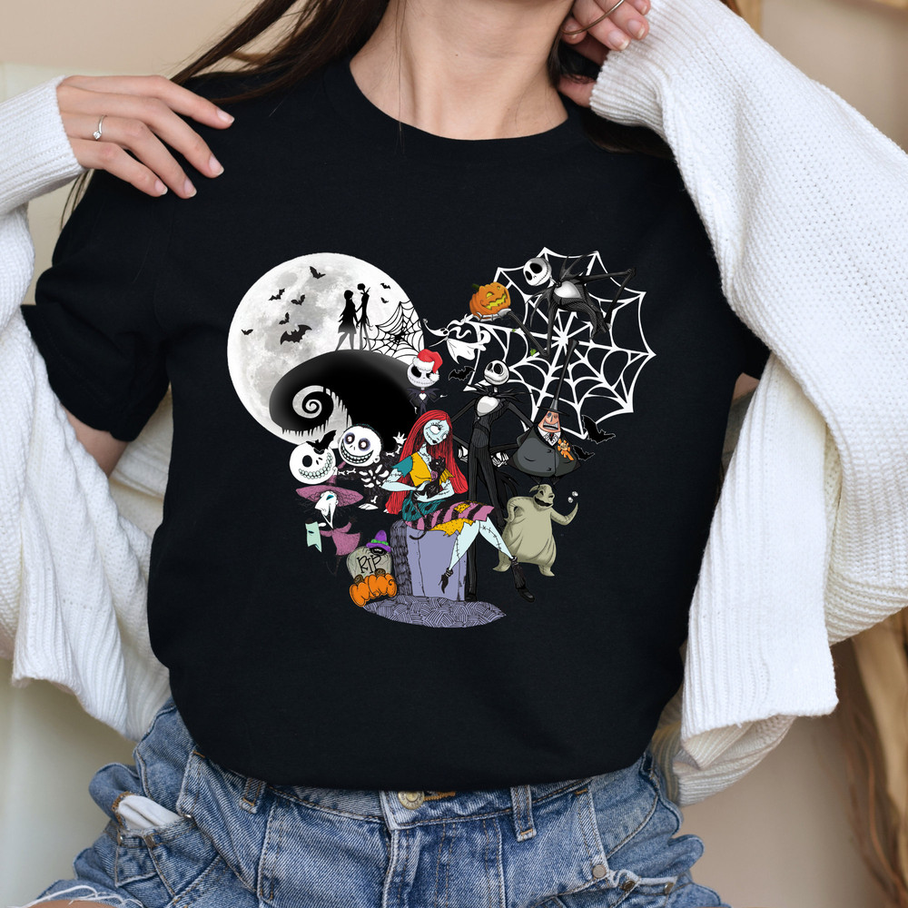 Nightmare Before ShirtHoodieSweatshirt, Jack and Sally Halloween Shirt, Trick Or Treat, Halloween Party 2023 Shirt, Halloween Gift.jpg