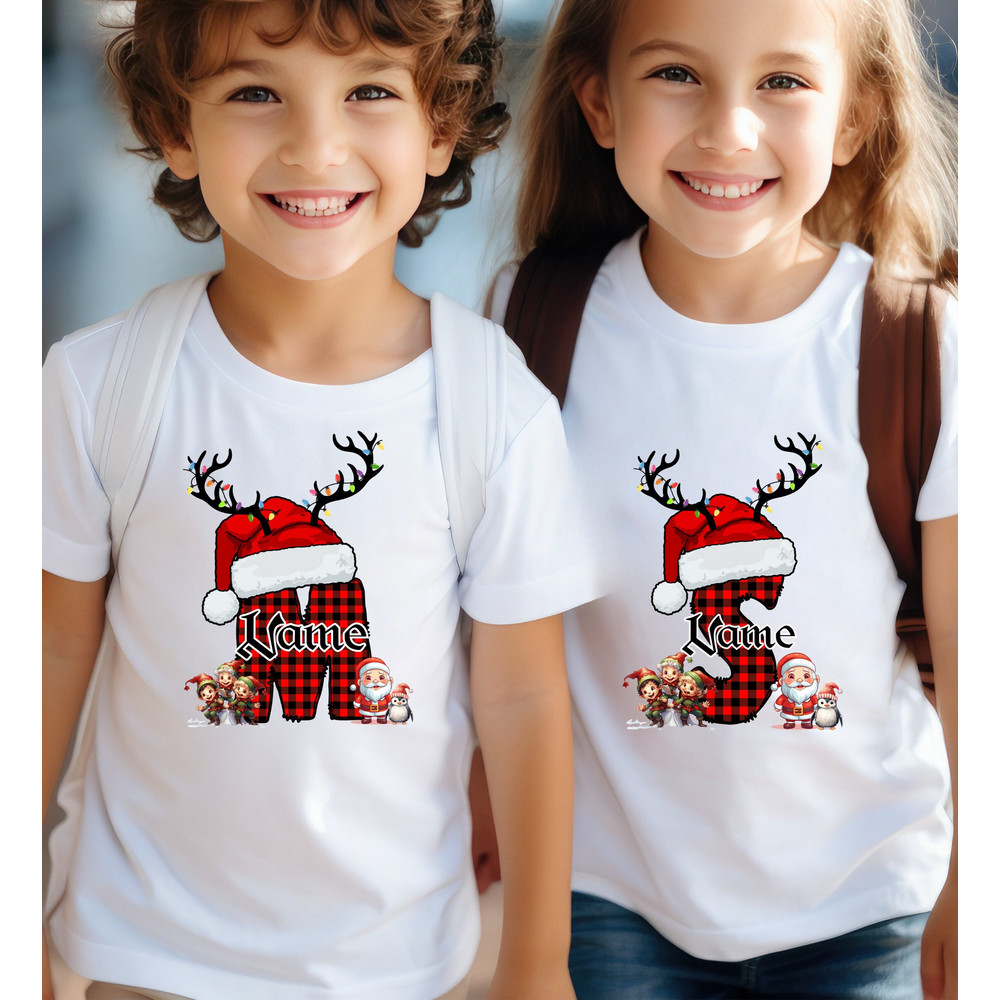 Personalized Family Christmas Name Shirt, Custom Christmas Shirt With Name, Family Christmas Matching Shirt, Christmas Family T-Shirt.jpg