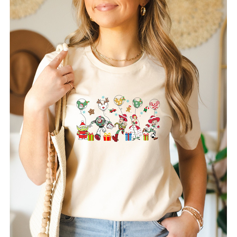 Toy Story Christmas Shirt, Toy Story Christmas, Buzz Lightyear, Tree Rex, Woody, Jessie, You've got a Friend in Me, Toy Story Land Christmas.jpg