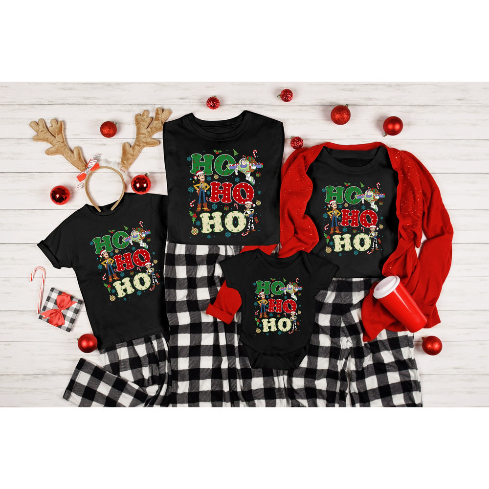 Toy Story Christmas Tee Shirt, Disney Christmas shirt, Ho Ho Ho Shirt, Christmas Family Shirt, Christmas Party Shirt, Snowflake shirt, Santa.jpg