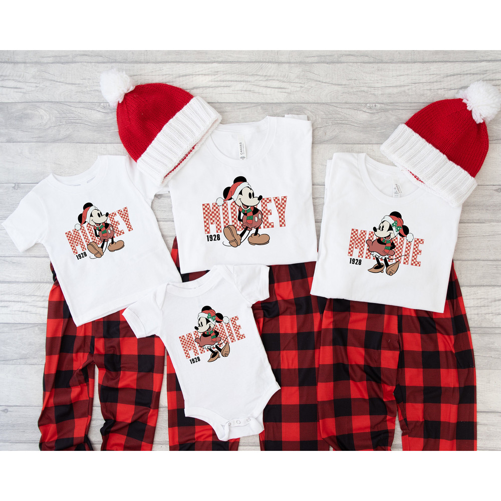 Christmas Disney Mickey and Minnie Shirts, Family Christmas Disney Tshirt, Christmas Vacation, Christmas Gift, Disney Christmas Couples Tees 1.jpg