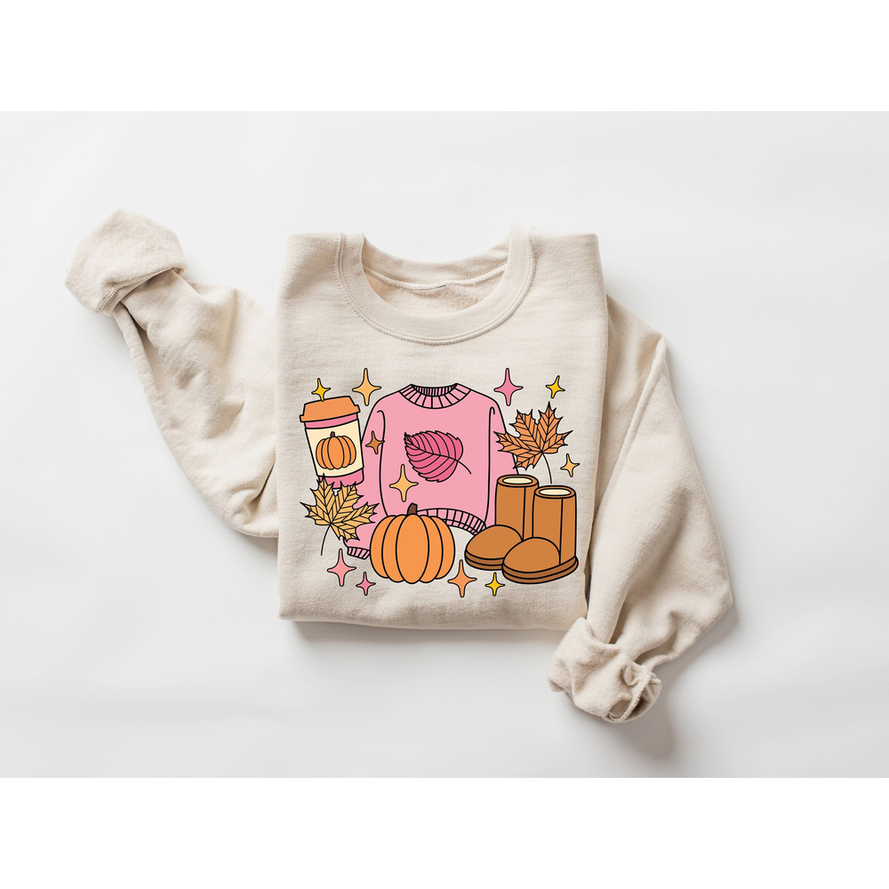 Fall Elements Sweatshirt, Fall Things Shirt, Fall Shirt, Pumpkin Season Sweatshirt, Thanksgiving Gifts, Fall Vibes Shirt, Tis the Season.jpg