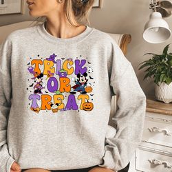 Halloween Disney Trick or Treat Shirt, Halloween Mickey Shirt, Funny Halloween Disneyland Shirt, Disney Halloween Trip S