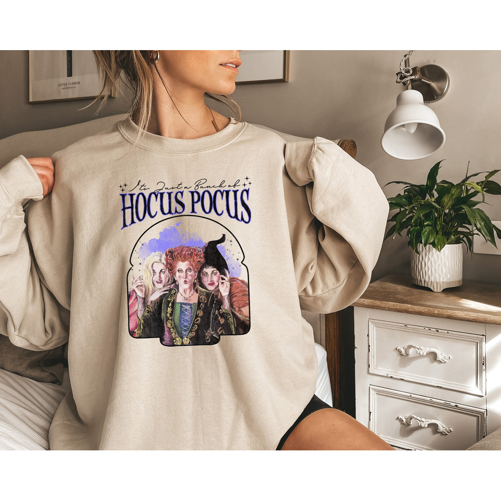 Halloween Witch Sisters Sweatshirt, Halloween Witches Shirt, Halloween Gifts, Halloween Season Shirt, Witchy Things Sweatshirt, Spooky Shirt.jpg