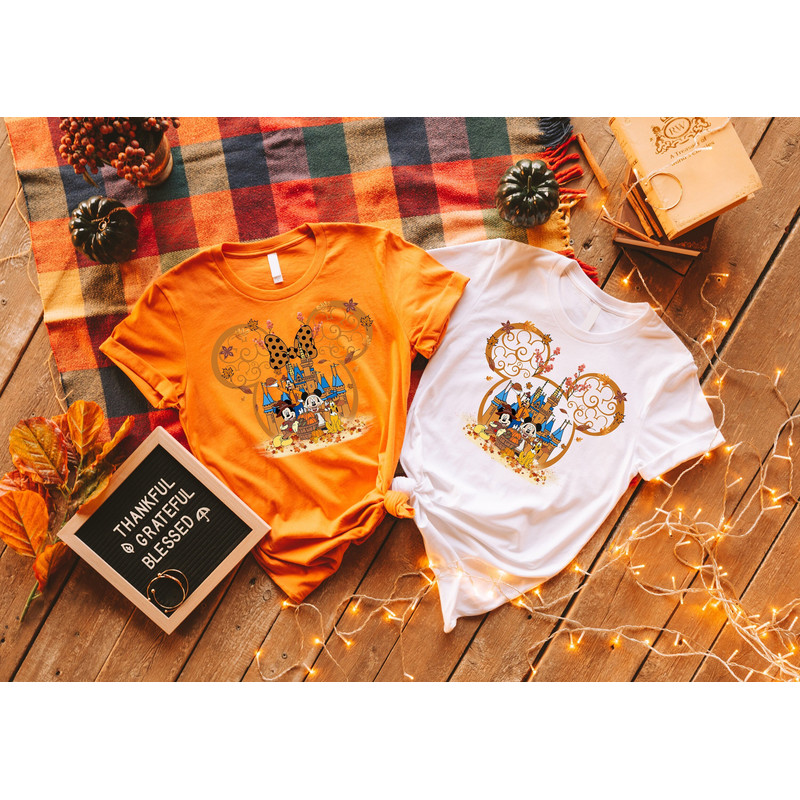 Thanksgiving Disney Trip Shirt, Fall Disney Mickey Shirt, Fall Disneyland Shirt, Fall Mickey and Friends Shirt, Fall Gift, Fall Mickey Shirt.jpg