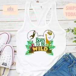 animal kingdom shirt, born to be wild shirt, disney shirt,kilimanjaro safari shirt, disney family matching shirts, disne