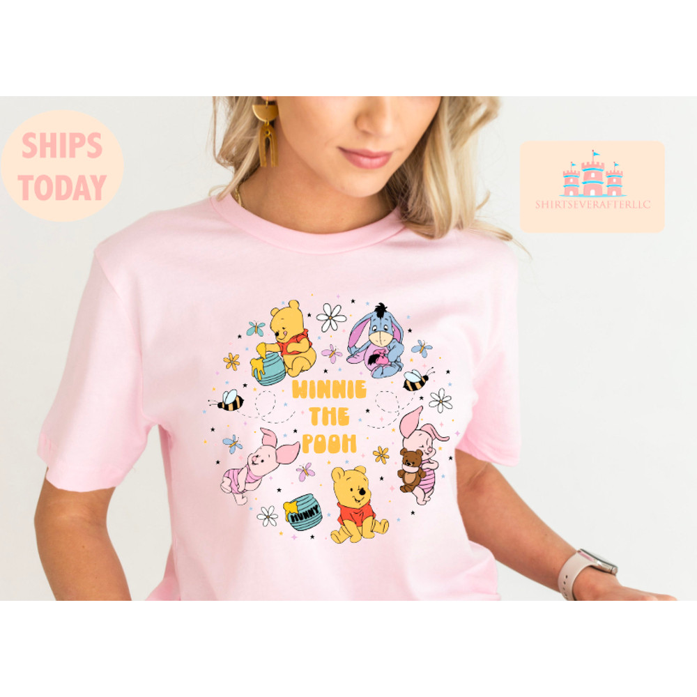 bear shirt, piglet shirt, donkey shirt, magical shirt, park shirt, kids matching shirt, bear birthday shirt.jpg