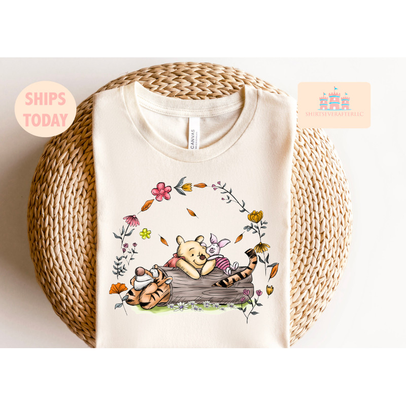 Bear shirt, Tiger shirt, Pig shirt, Bear and friends shirt, magical shirt, kids shirt, adult shirt, park shirt, MK shirt, vacation shirt.jpg