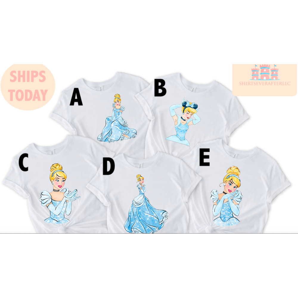 Disney Princess Shirt, Disney Cinderella Shirts, Princess Shirts,Disney Shirt, Disneyland Shirt, Magic Kingdom Shirt, Disney Birthday Shirts 1.jpg