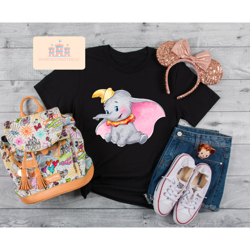 Elephant shirt, Vacay Mode Shirt, Soar high Shirts, Park Shirt, kids shirt, adult shirt, matching shirt, mouse shirt , flying elephant shirt.jpg