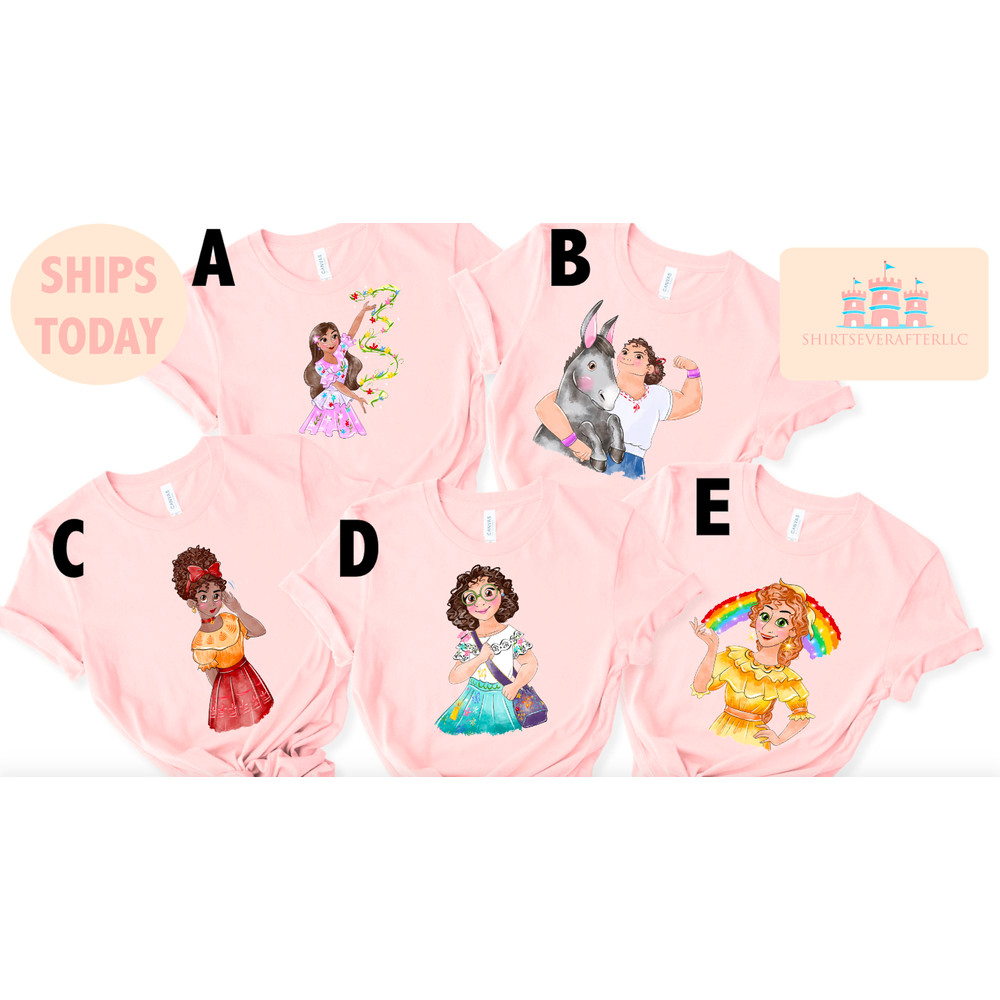 Encanto Shirt, Theme Park Mouse Encanto Isabella Mirabel shirt, isabella shirt, Matching WDW Family Shirts, Encanto Shirt.jpg