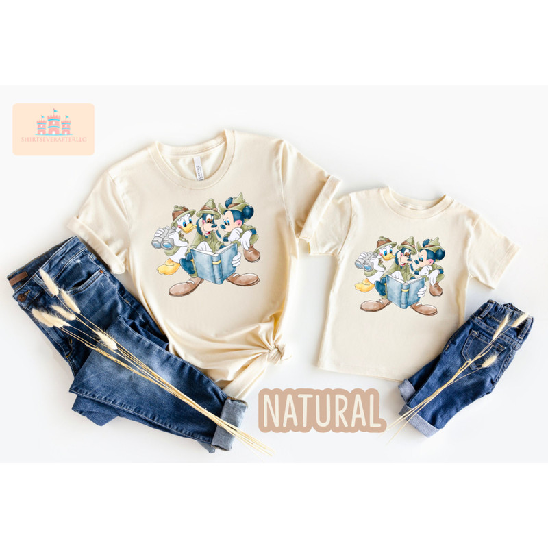 Minnie Mouse safari shirt, Mickey animal, Animal Kingdom themed Disney trip shirt for kids and adults, Safari shirt, animal kingdom shirt,.jpg