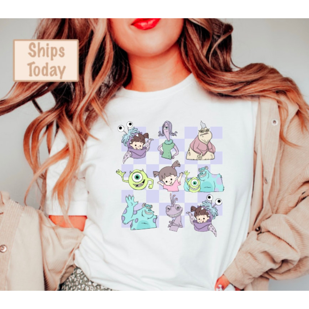 Monster Inc Squadgoals Shirt, Disney Monster Movie Tshirt, Cute Monster Inc T-Shirt, Monsters Inc..jpg