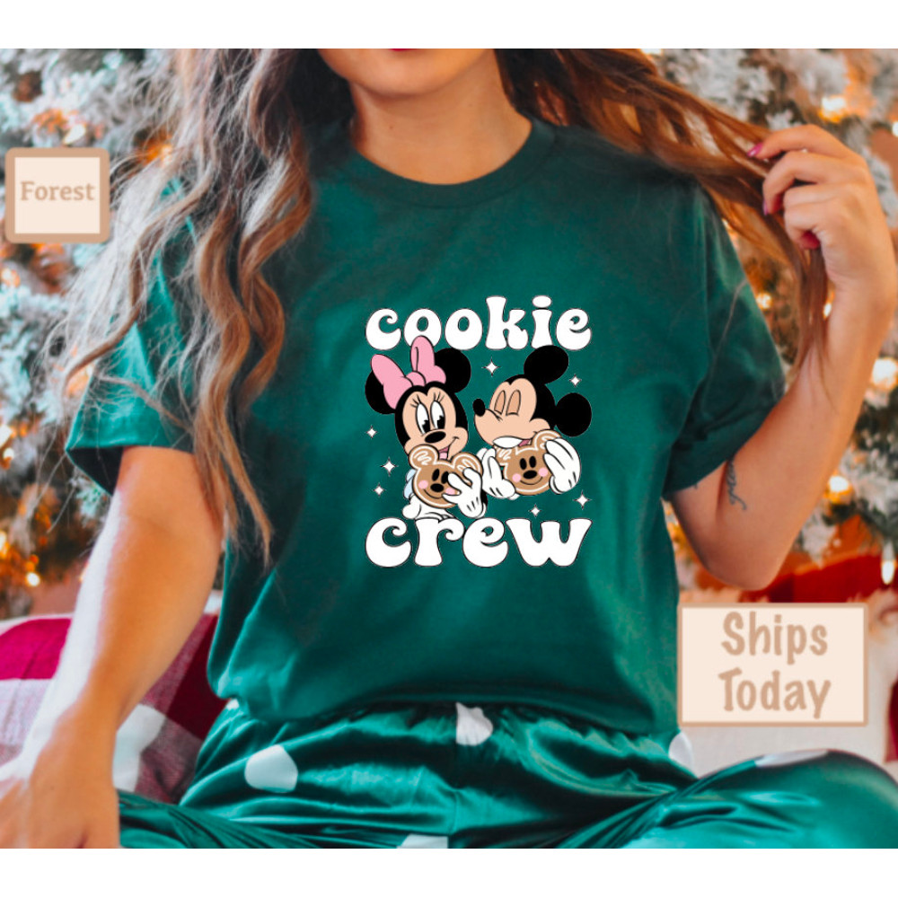 Mouse and friends Gingerbread Shirt,Mouse Christmas Shirts,Christmas magical Shirts,Matching Shirt,Gingerbread 7.jpg