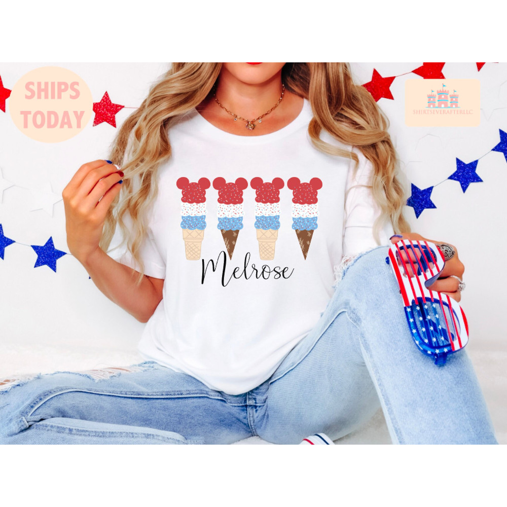 Mouse And Friends shirt, American Shirt, Mouse popsicle shirt, Mouse Patriotic Shirt, magical Independence, Retro mouse shirt.jpg