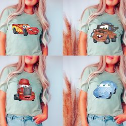 retro lightning shirt, vintage cars shirt, cars theme birthday shirt, tow truck shirt , kids shirt, matching shirts, par