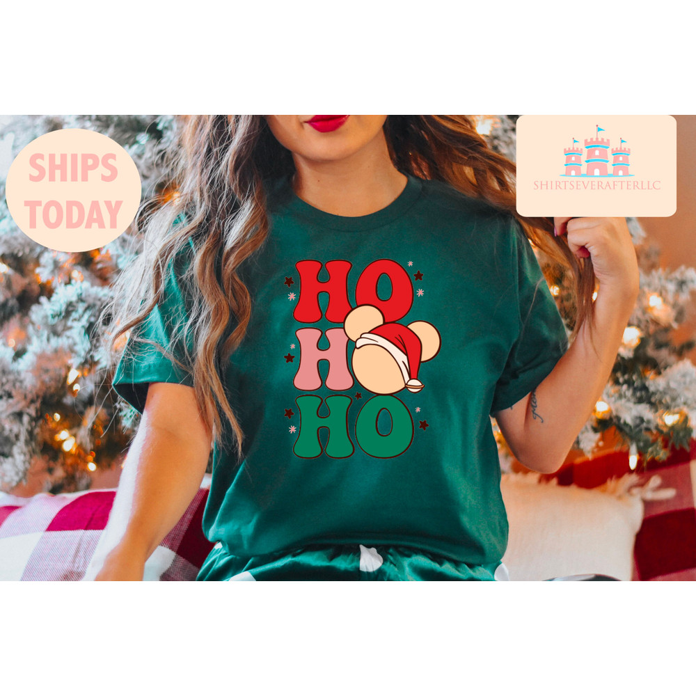Vintage Mickey And Friend Christmas Shirt, hohoho Christmas Shirt,Disney Christmas Shirt,Disney Trip Shirt,Disney Family Christmas Shirt.jpg