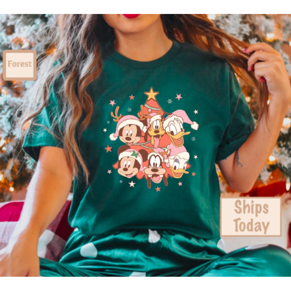 Vintage Mouse And Friends Christmas Shirt, mouse Christmas Shirt,Christmas Shirt,park Trip Shirt, Family Christmas Shirt 2.jpg