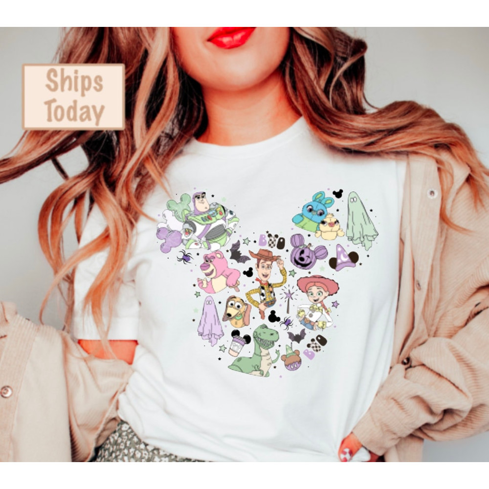 Vintage Toy Story Characters Halloween shirt, Vintage Disney Toy Story Halloween, Vintage Halloween, Toy Story Family Halloween, Disney trip 1.jpg