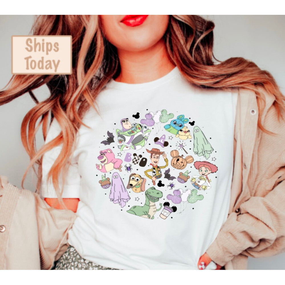 Vintage Toy Story Characters Halloween shirt, Vintage Disney Toy Story Halloween, Vintage Halloween, Toy Story Family Halloween, Disney trip.jpg