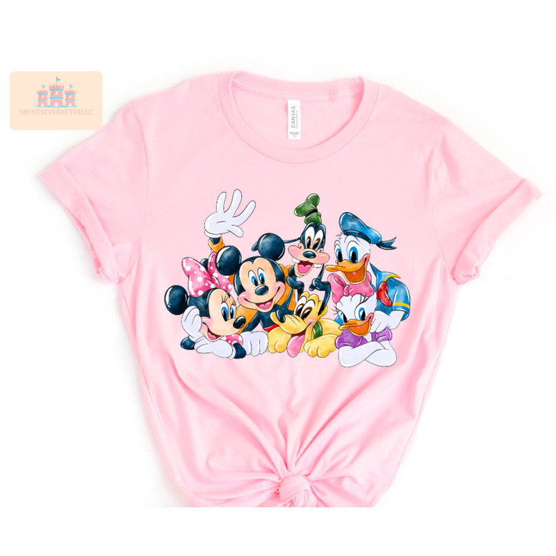 Women's Mickey mouse clubhouse shirt, Family Disney shirt, Matching minnie shirt, Mickey Mouse shirt, donald shirt, pluto shirt, daisy shirt 2.jpg