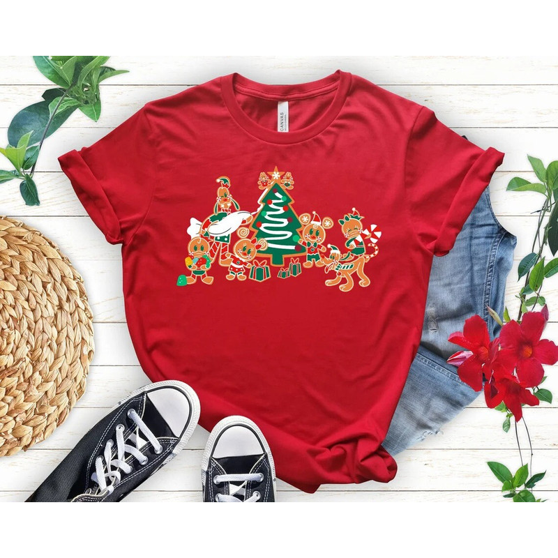 Christmas Disney Character Gingerbread Shirt, Christmas Mickey And Friends Gingerbread Shirt Sweatshirt Hoodie,Disney Xmas Tee,Xmas Trip Tee.jpg
