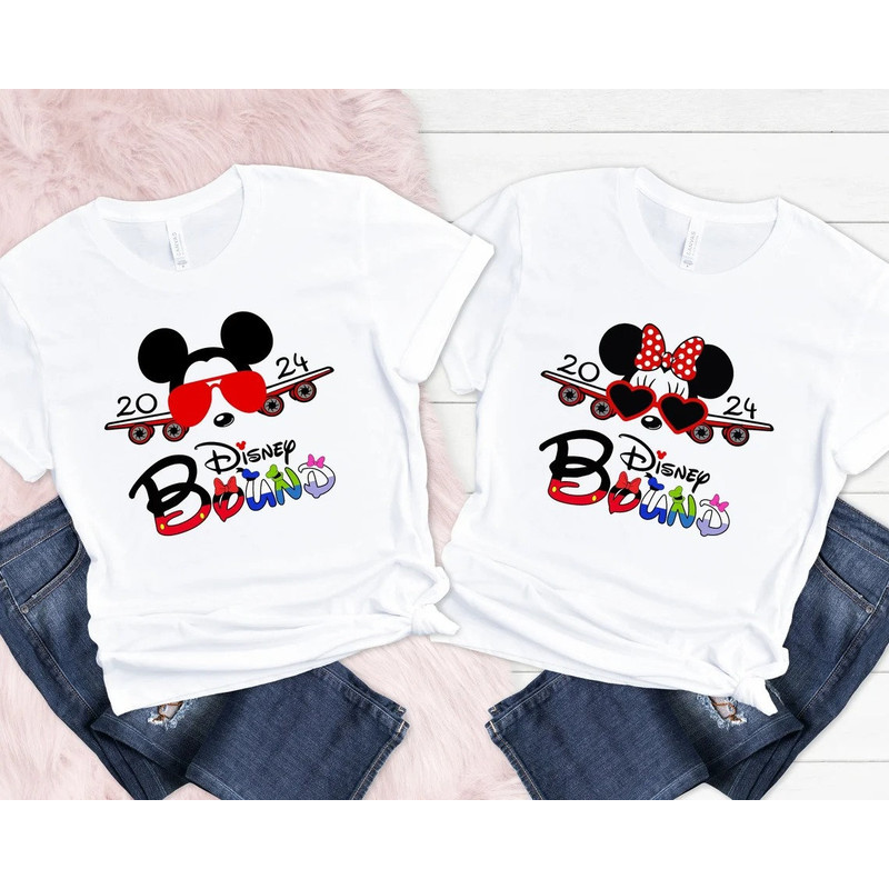 Disney Bound 2024 Shirt, Disney Mickey And Minnie Bound 2024 Couple Shirt Sweatshirt Hoodie, Disney Family Vacation Shirt,Disney Group Shirt.jpg