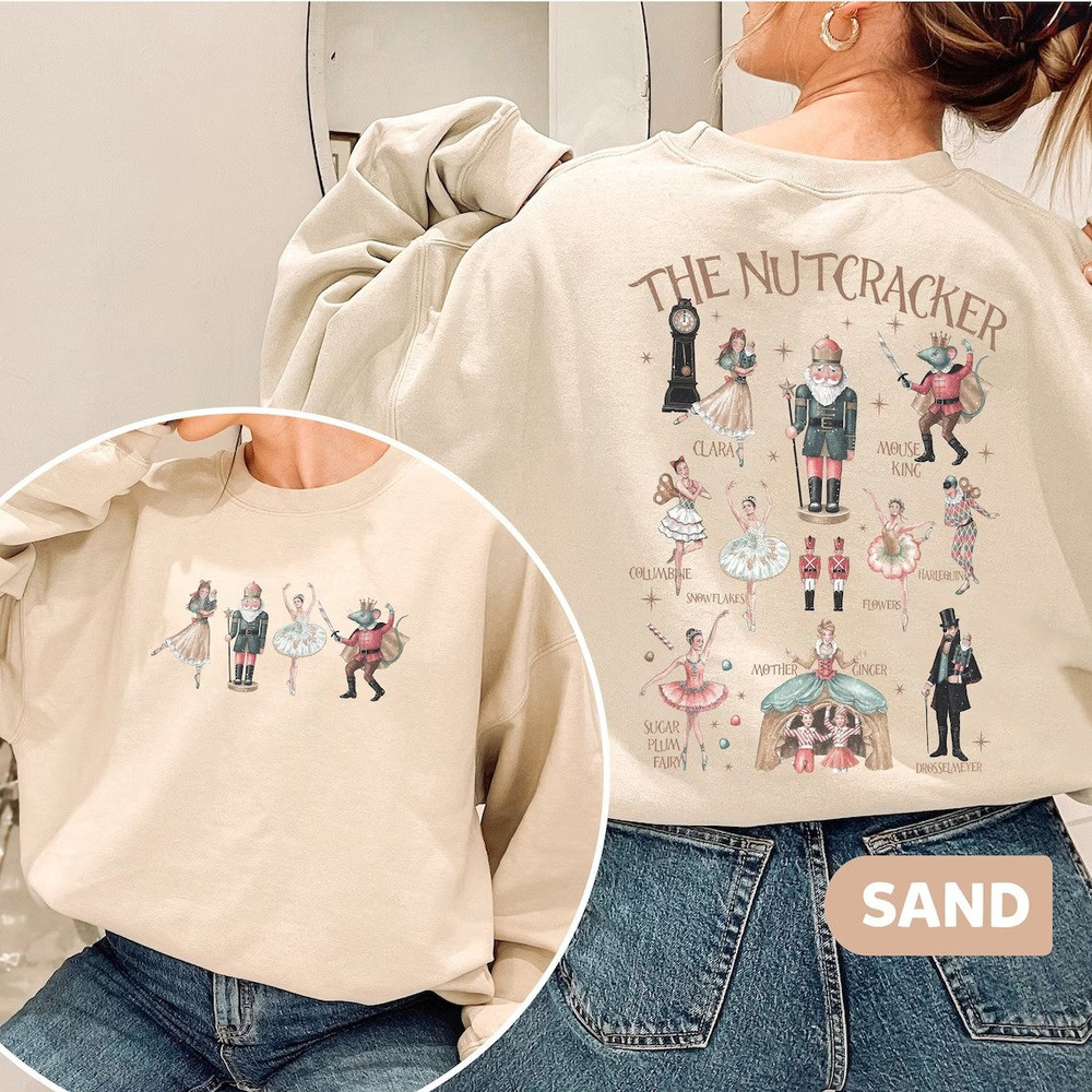 Nutcracker Sweatshirt, Christmas Nutcracker Shirt, Christmas Sweatshirt, Nutcracker Ballet Shirt, Christmas Shirt, Christmas Party Sweater.jpg