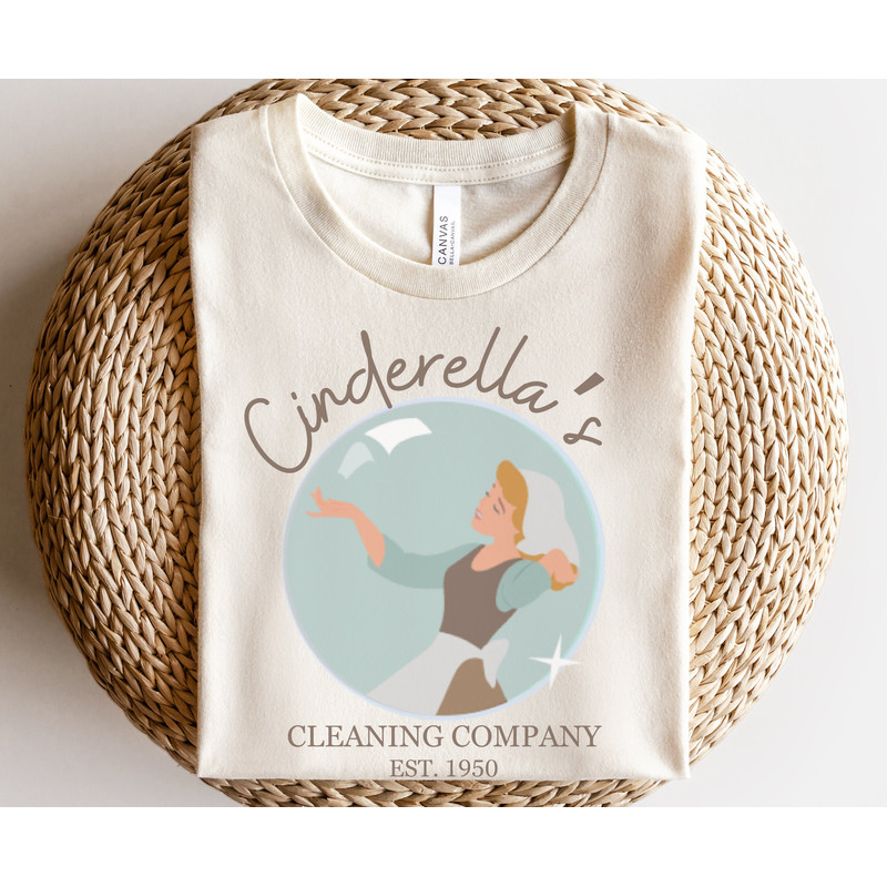 Cinderella's Cleaning Co. Shirt, Cinderella Slipper Shirt, Glass Slipper Shirt, Disneyland Shirt, Disney World Shirt, Disneyland Shirts.jpg