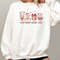 Love More Worry Less, Valentine Sweater ,Girl Valentine Sweatshirt ,Valentine's Day Gift, Teddy Bear Crewneck, Ice Coffee Sweatshirt 1.jpg