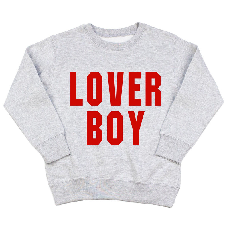 Valentines Day Shirt for Boys Valentines Sweatshirt for Boys Toddler Boy Valentines Shirt Funny Valentines Baby Boy Valentines Day LOVER BOY.jpg