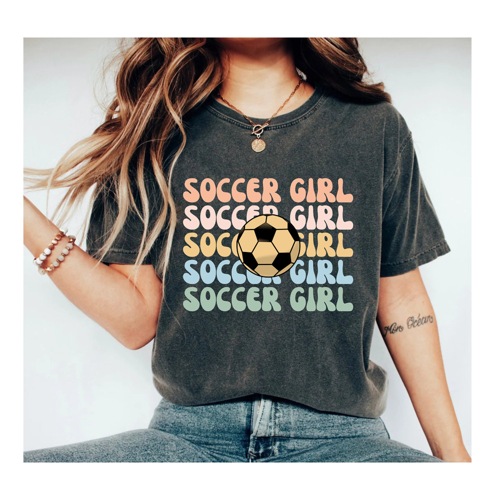 Soccer Girl Shirt, Girls Soccer Shirt, Soccer Ball Shirt, Girls Soccer Tee, Soccer Gift For Gir.jpg