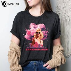 barbenheimer shirt emma mackey barbie movie gift - happy place for music lovers