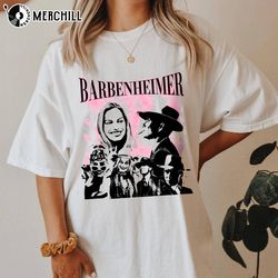barbenheimer t shirt barbie merch movie gift - happy place for music lovers