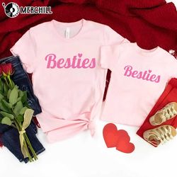 besties mom and me valentine shirts valentines day gifts for mom and daughter - happy place for music lovers