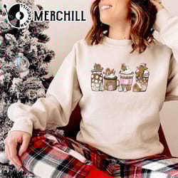 gingerbread christmas coffee shirt coffee lover gift - happy place for music lovers