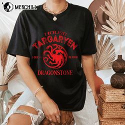 house targaryen shirt, house targaryen fire and blood, game of thrones - happy place for music lovers