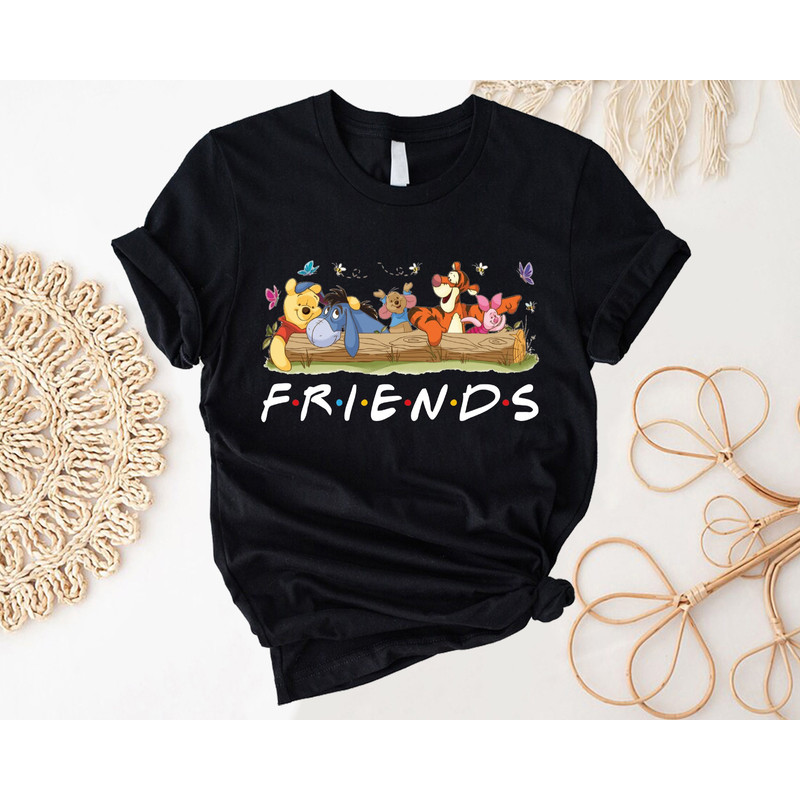 Bear With Friends Shirt, Kids Bear Shirt, Tiger Shirt, Rabbit Shirt, Donkey Shirt 1.jpg