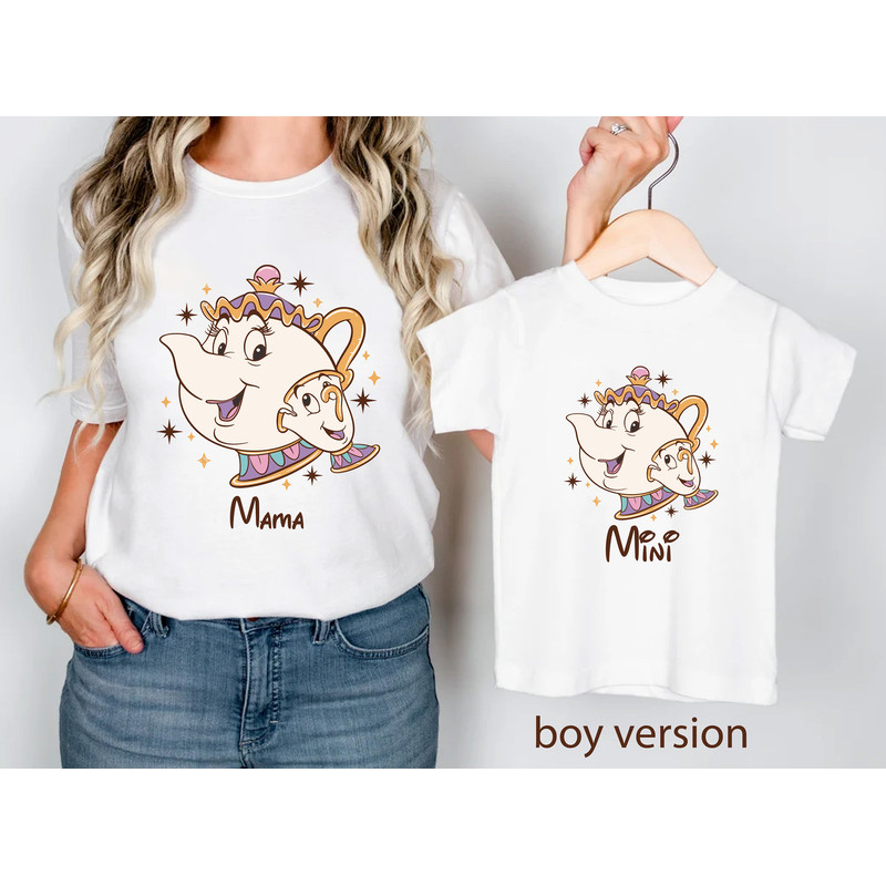 Mama and Mini Shirt, Mom Daughter Matching Shirt, Girls Trip Shirt.jpg