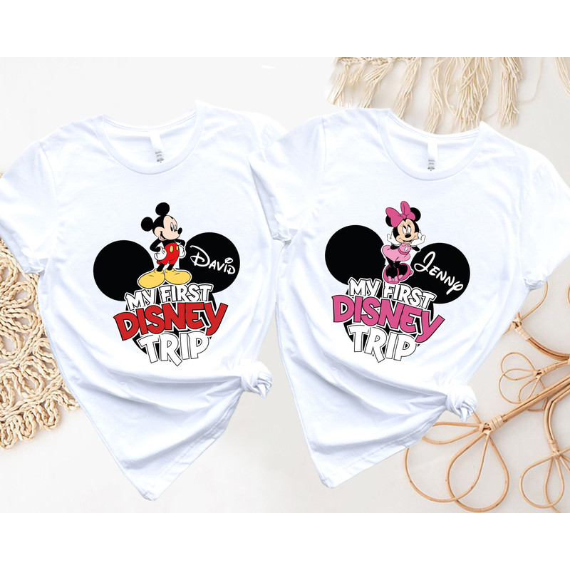 My First Trip Shirt, Matching Family Trip Shirt, Family Vacation Shirts.jpg