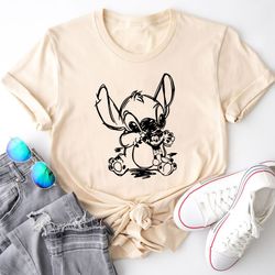 stitch and mickey shirt, family vacation shirt