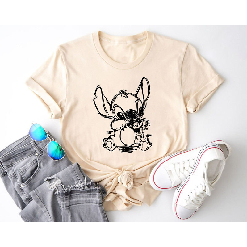 Stitch and Mickey Shirt, Family Vacation Shirt.jpg