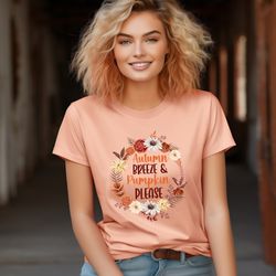fall shirt, autumn sweatshirt, farm fresh autumn harvest sweatshirt, cute fall sweatshirt, pumpkin sweatshirt,autumn lea