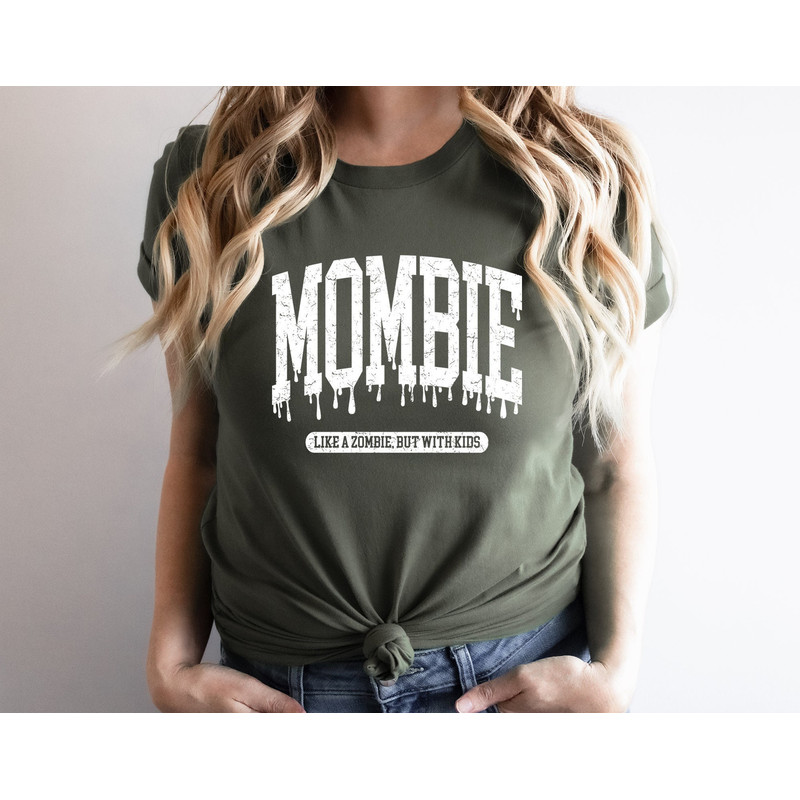 Mombie Like a Zombie But With Kids T-Shirt, Funny Mom Halloween Shirt, Momster Shirt, Halloween Mom T-shirt, Cute Halloween Shirts for Moms.jpg