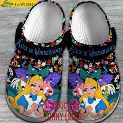 new alice in wonderland crocs - discover comfort and style clog shoes with funny crocs
