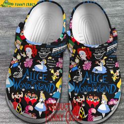 alice in wonderland crocs, alice in wonderland gifts - discover comfort and style clog shoes with funny crocs