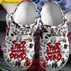 fear the walking dead crocs clogs - discover comfort and style clog shoes with funny crocs